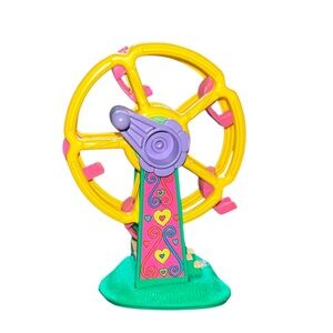 1997 Blue Bird Polly Pocket Carnival Ferris Wheel